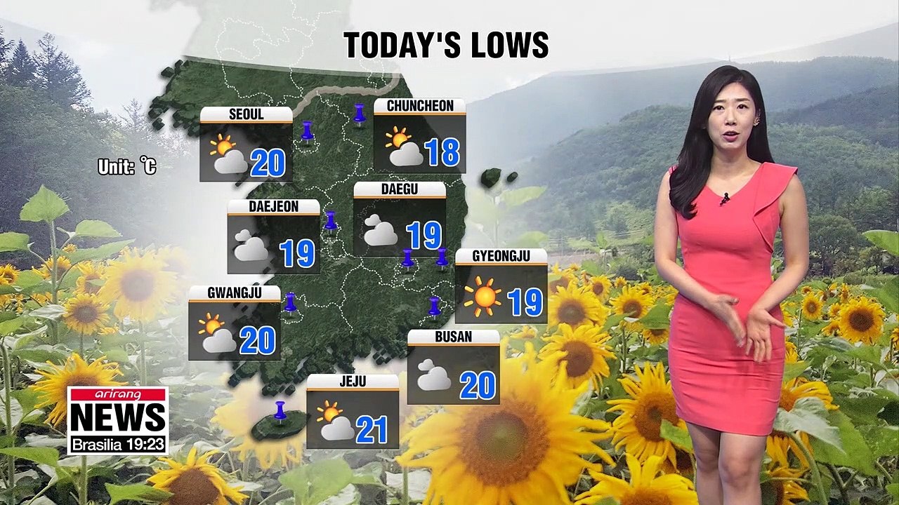 Heat wave in central western regions 070919