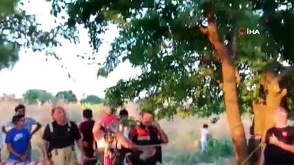 Silivri'de su kuyusuna düşen danayı İtfaiye kurtardı