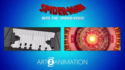 SPIDER-MAN- INTO THE SPIDER-VERSE - Art 2 Animation