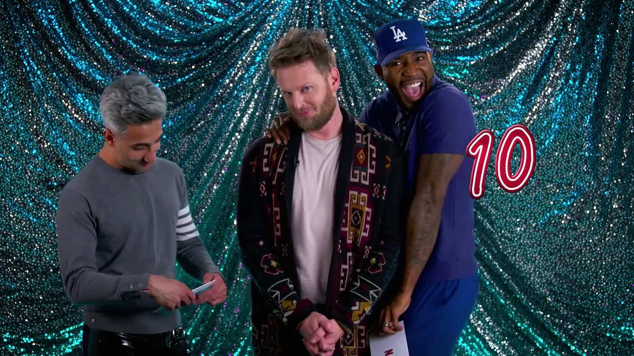 Queer Eye Hosts Try Out Cheesy Pick Up Lines - Charm Battle