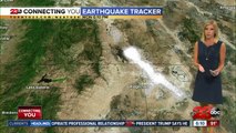 Aftershocks from major earthquake continue on Monday