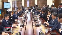 President Moon says he will not sit back and watch S. Korean firms suffer from Japan's export curbs