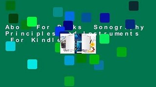 About For Books  Sonography Principles and Instruments  For Kindle