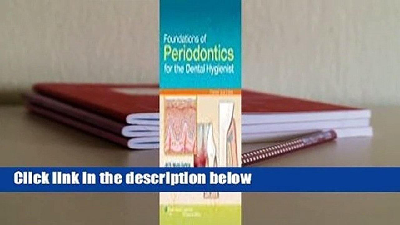 [NEW RELEASES]  Foundations of Periodontics for the Dental Hygienist