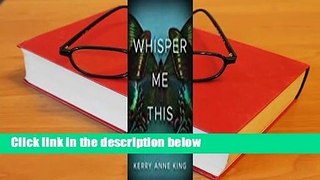 Whisper Me This  Review   Whisper Me This  For Kindle