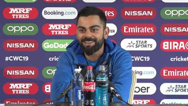 World Cup 2019 : Virat Kohli's REACTION on Rohit Sharma's record breaking spree | वनइंडिया हिंदी