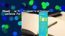 [Read] Flow: The Psychology of Optimal Experience  For Free