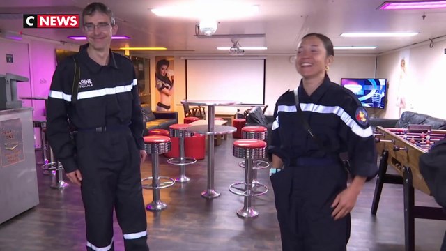 La vie quotidienne à bord du Mistral