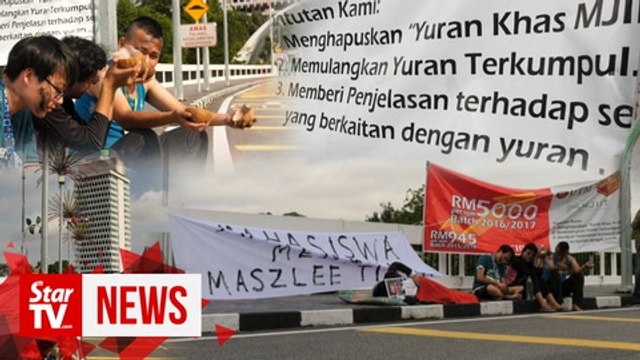 MJIIT students demand minister to take action over hike in school fees