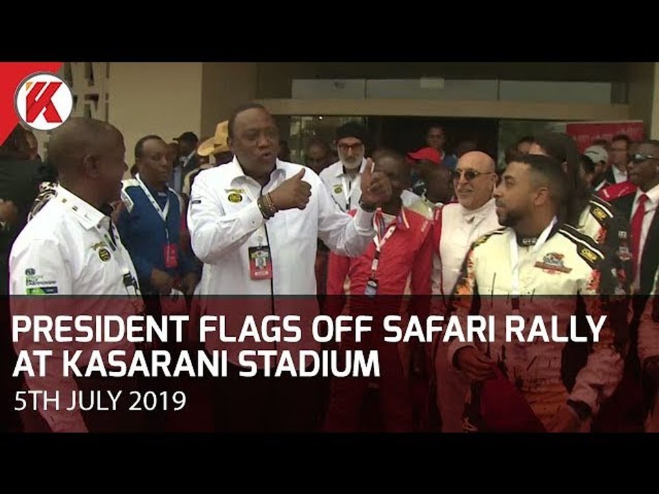 Uhuru Flags Off Safari Rally at Kasarani Stadium