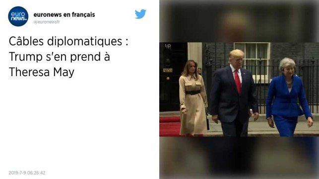 Brexit : « Quelle pagaille » : Donald Trump tacle la gestion de Theresa May