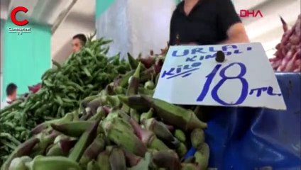 Bamya kilosu 18 TL'lik etiketi ile cep yakıyor