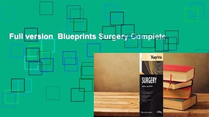 Full version  Blueprints Surgery Complete