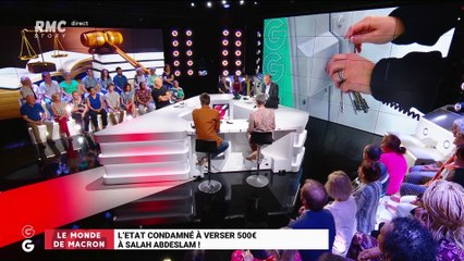 Le monde de Macron : L'État condamné à verser 500 euros à Salah Abdeslam - 09/07