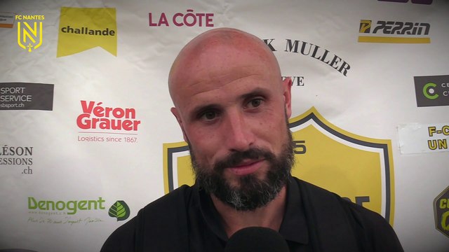 Stade Nyonnais - FC Nantes : la réaction des joueurs