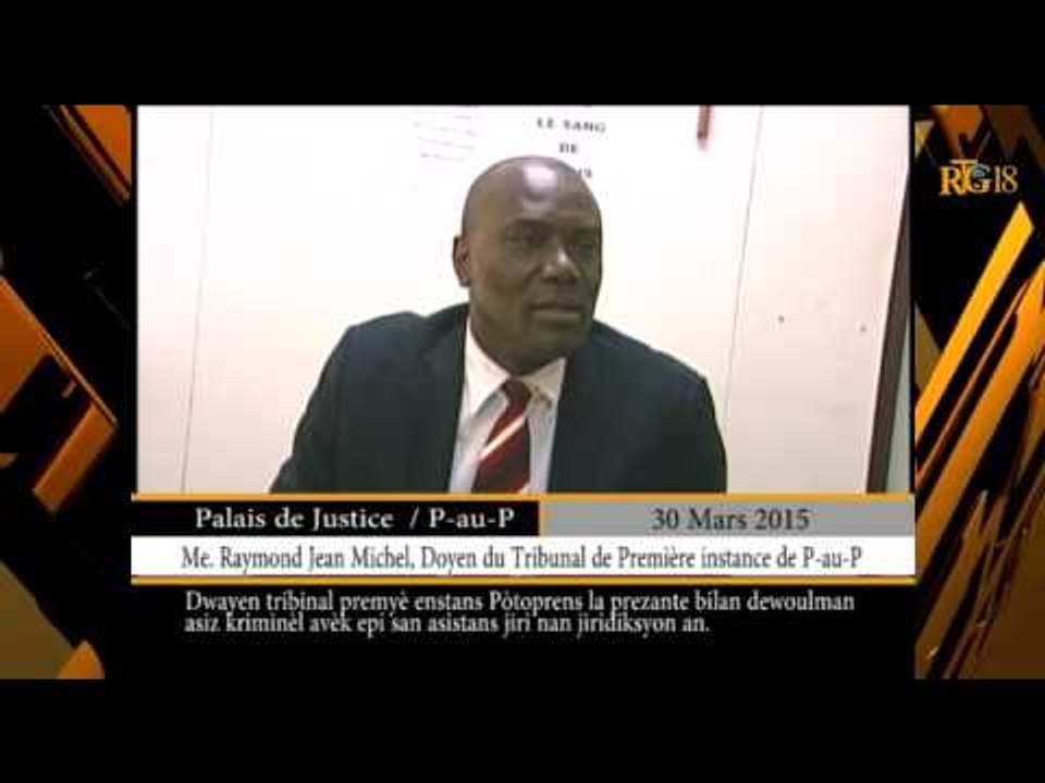Haïti/Justice.-Bilan du déroulement des assises criminelles.