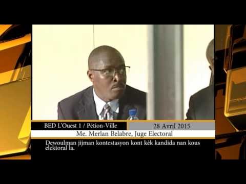 Des avocats plaident au Bureau du contentieux électoral, en faveur des candidats contestés.