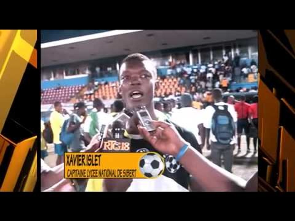 Le Lycée National de Sibert est sacré champion du championnat inter scolaire de foot ball