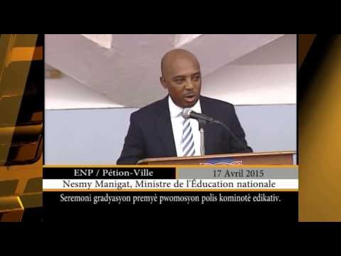 PNH.- Graduation de la première promotion de la Police Communautaire Éducative (PCE)