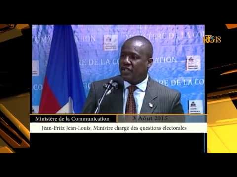 Haiti / Élection.- Dispositions prises par l'etat haïtien pour l'organisation des élections.