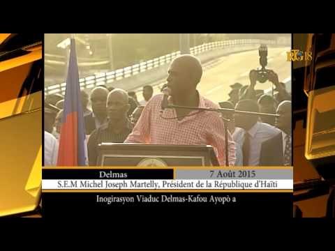 Haïti / VIADDUC.- Inauguration du VIADUC à carrefour de l'aéroport, le vendredi 7 Août 2015.