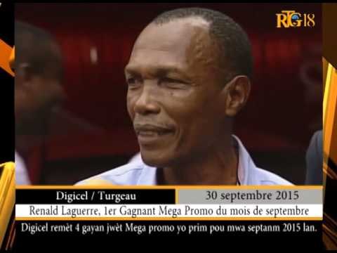 La compagnie téléphonie Digicel a remis des prix aux gagnants du jeu Mega Promo.