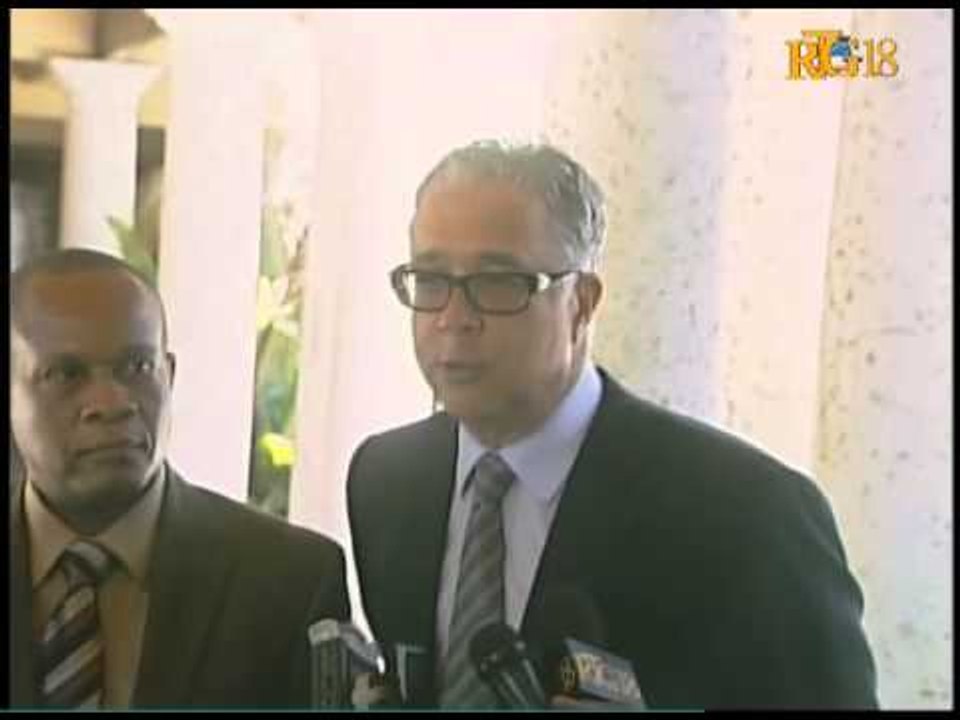 Séance de travail sur l'interdiction de l'entrée par voie terrestre 23 produits dominicains.