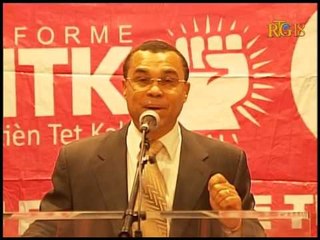 Haïti / Politique.- PHTK - Conférence