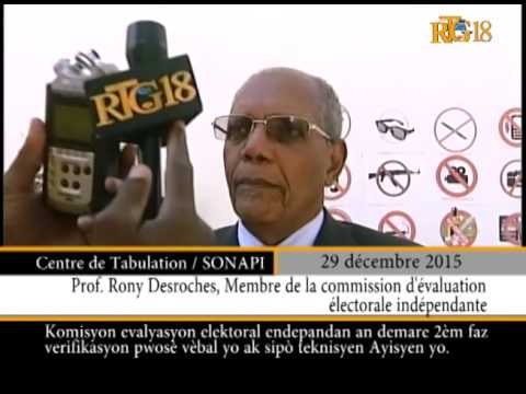 Commission d'évaluation électorale indépendante / 2ème phase de vérification des procès verbaux.