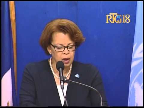 Sandra Honoré / La représentante spéciale du secrétaire général des nations-unies en Haïti