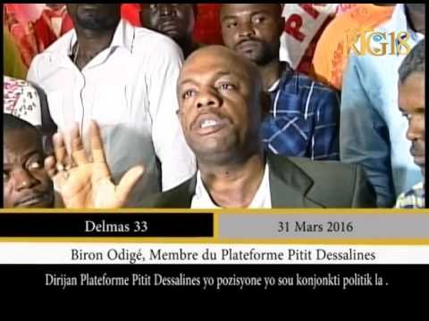 Pitit Dessalines / Conférence de presse / Jeudi 31 mars 2016