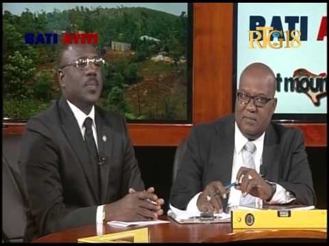 Les Magistrats Élus Émission Bati Ayiti RTG 22 Mars 2016.