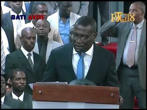 L'installation du Premier ministre Enex Jean-Charles à la Primature,Émission Bati Ayiti RTG
