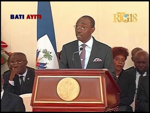 Cérémonie d'installation du Premier ministre Enex Jean-Charles Émission Bati Ayiti RTG