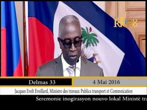 Inauguration du nouveau local du Ministère des Travaux Publics ,Transports et Communication.