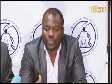 Conseil Electoral Provisoire / Conférence de presse, 8 décembre 2016