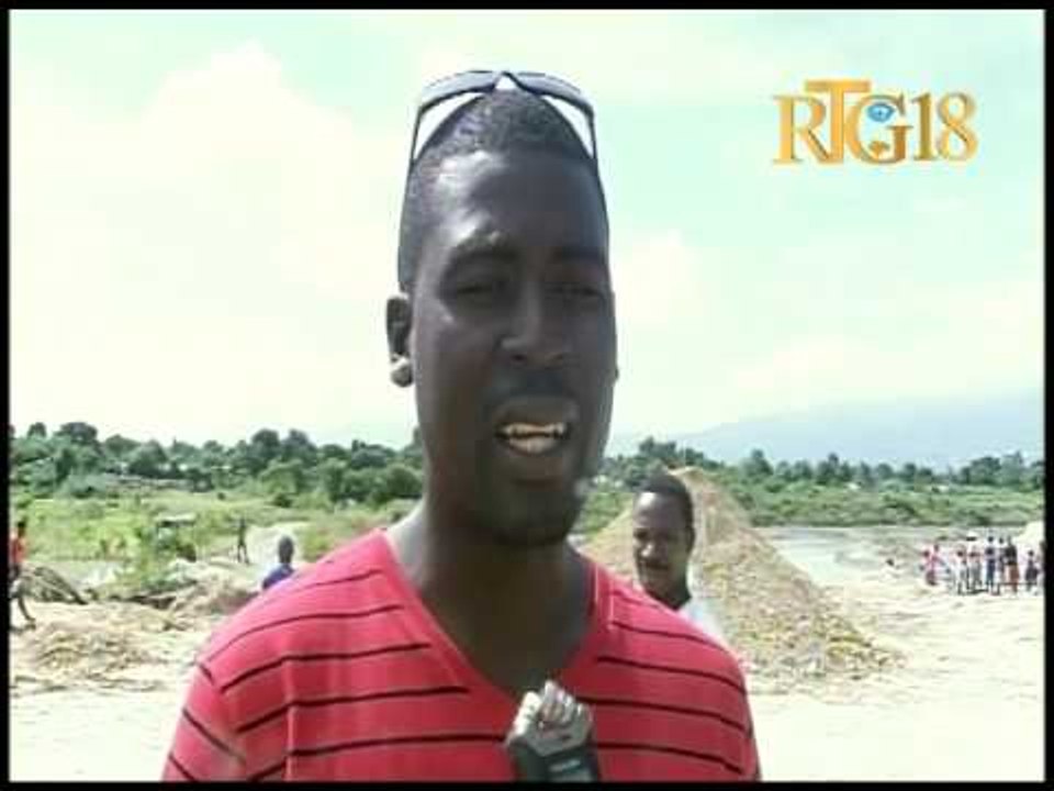 Haïti .-  Pont route 9 Cité Soleil