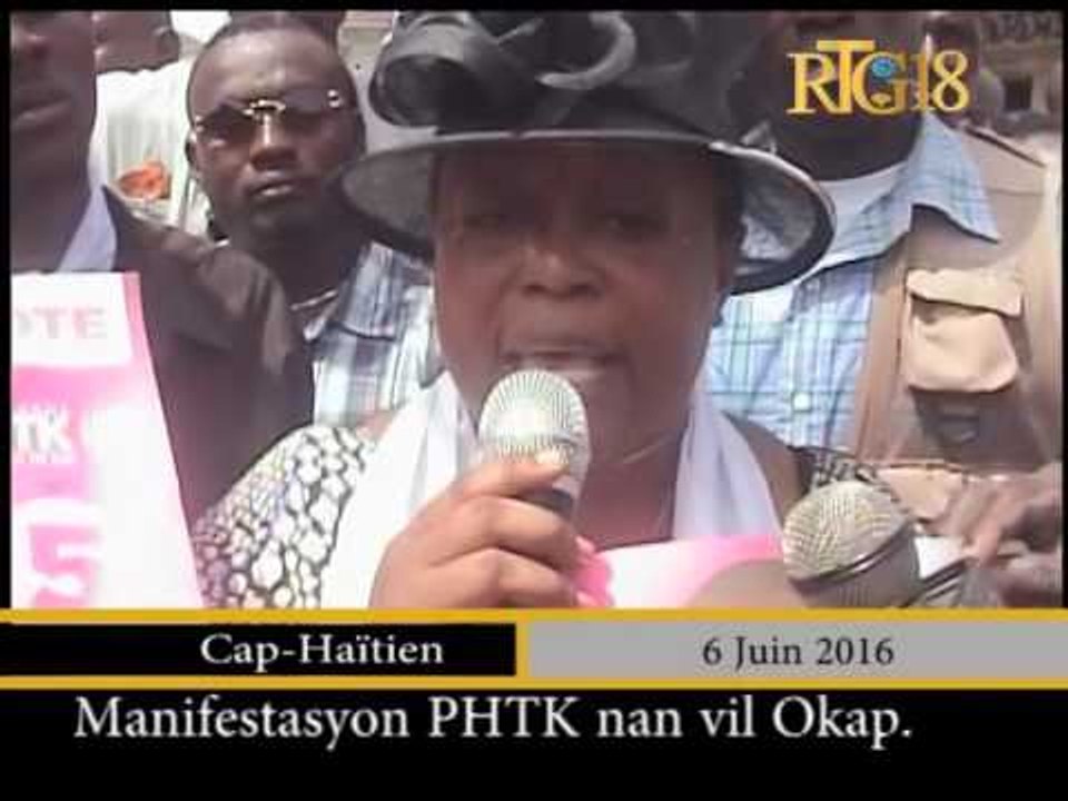 PHTK / Manif 6 juin Cap-Haïtien