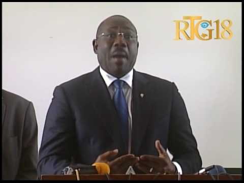 Haïti.-Mairie de Delmas / Conférence de presse, 29 juin 2016.