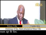 Haïti.- Conseil Municipal de Pétion-Ville / Conférence de presse