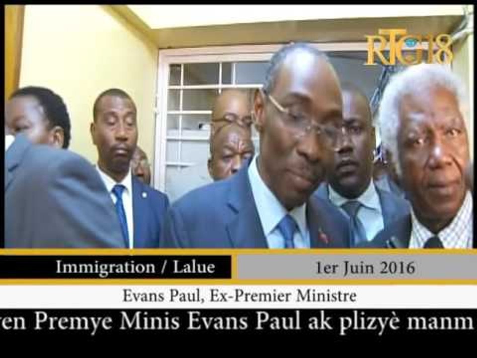 Evans Paul et Laurent S. Lamothe / Interdiction départ