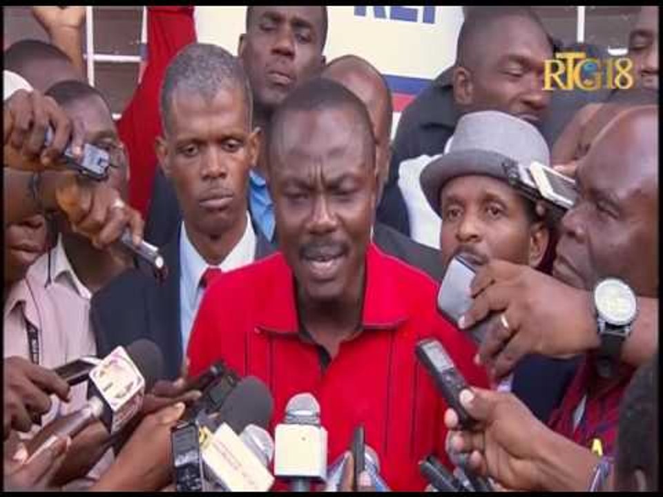 Mr.Moïse Jean-Charles a confirmé sa candidature aux prochaines élections présidentielles..