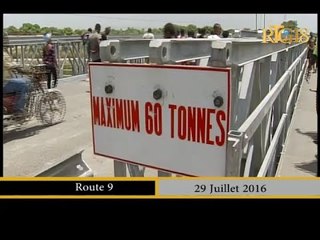 Haïti.- Ouverture officielle du pont de Duvivier route 9