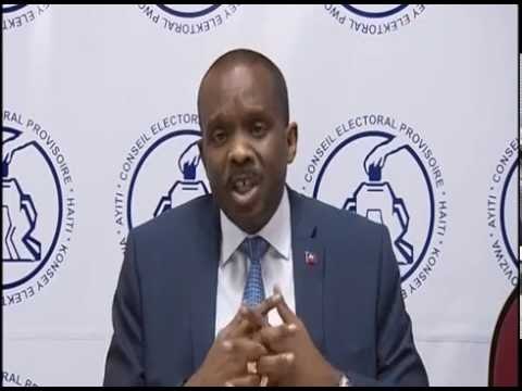 Haïti.-Conseil Electoral Provisoire / Conférence de presse
