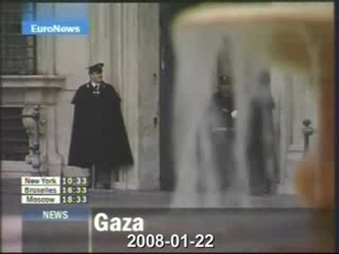 Blocus criminel de Gaza - 2008-01-22
