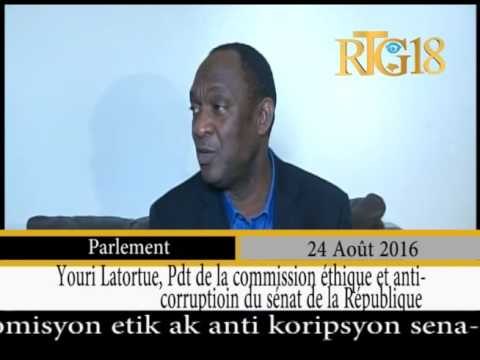 Le Président de la Commission éthique et anti-corruption, Youri Latortue se dit satisfait