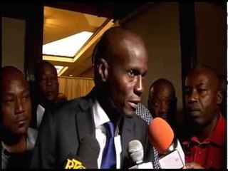 Jovenel Moise, Jude Célestin et des autres candidats à la présidence se sont intervenus