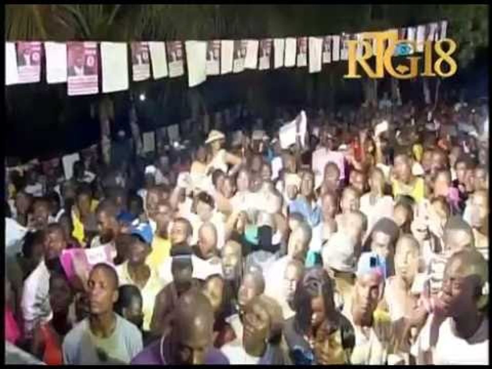 Jovenel Moise / Campagne Jacmel (Sud'Est), 17 septembre 2016