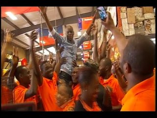 Jovenel Moise en visite à MSC Plus