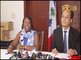 Haïti.- Le Bureau commercial de Chine en Haïti fait don de matériel au gouvernement haïtien